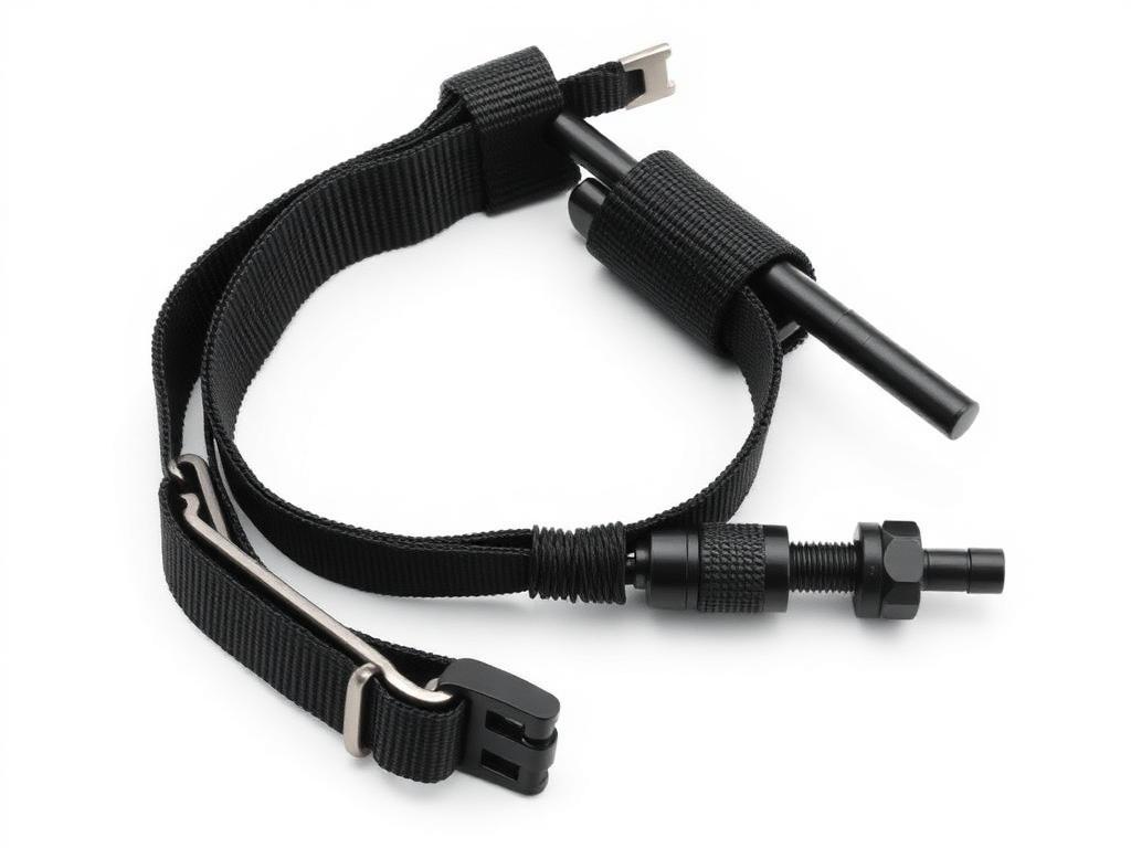 Tactical Tourniquet with Twisting Compression System