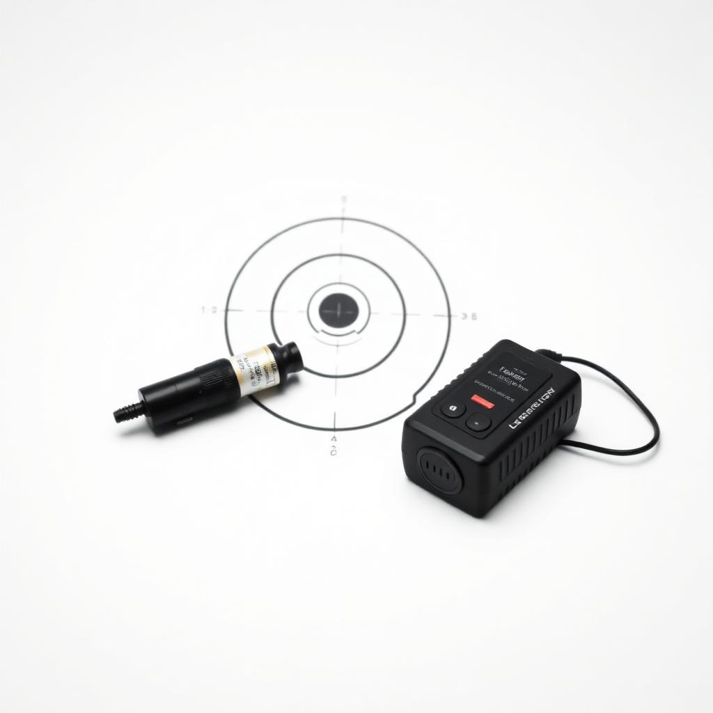 VSTRANICS Rechargeable Electronic Laser Target